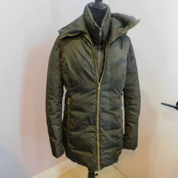 Hawke & Co. Jacket XL Down & Feathers Filled Dark Olive Green Men's - Picture 3 of 9